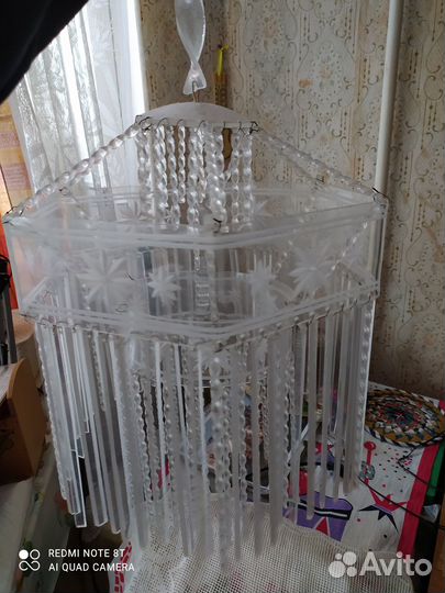 Люстра времен ссср(украшение, похожее на люстру)