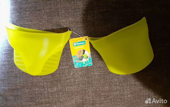 Силиконовые прихватки 2 шт