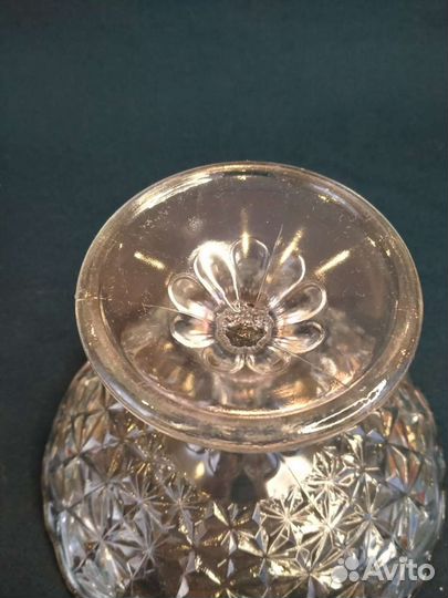 Фруктовница/конфетница стекло