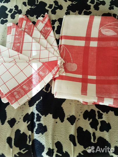 Скатерти льняные новые