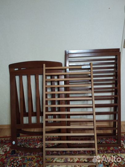 Детская кроватка Лель и матрас (кокос)