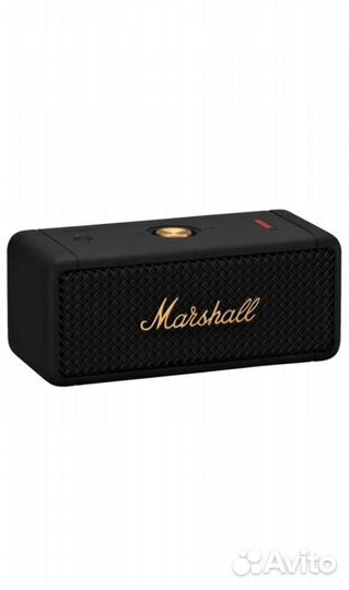 Колонка Marshall Emberton BT black and brass