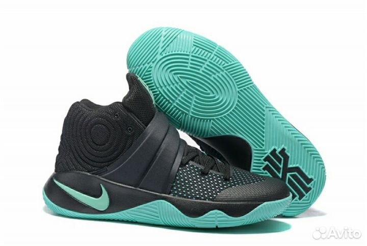 Кроссовки Nike Kyrie 2 «Kyrie-Oke» черный/зеленый