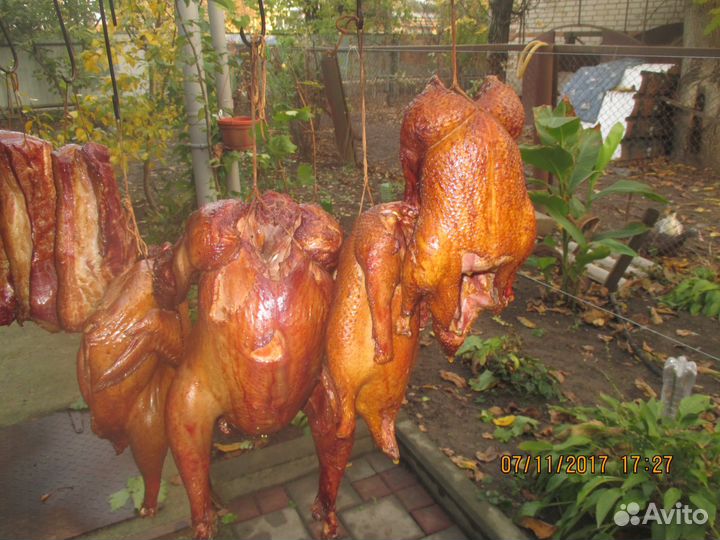 Горячее копчение