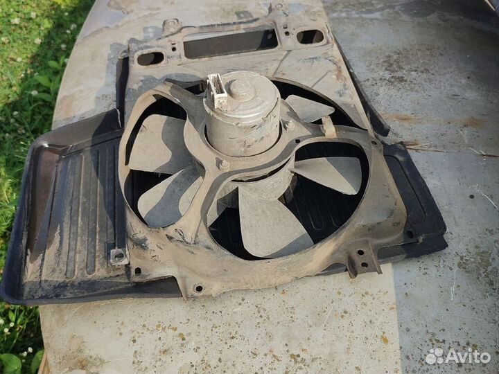 Ауди 80 В2 вентилятор охлаждения