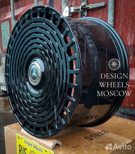 Кованые диски R22 на Mercedes G63 AMG