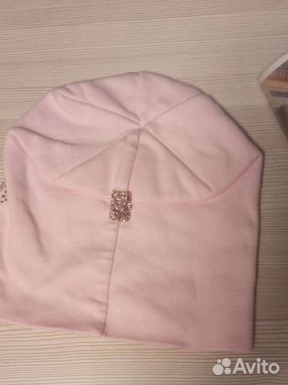 Шапка для девочки весна/осень