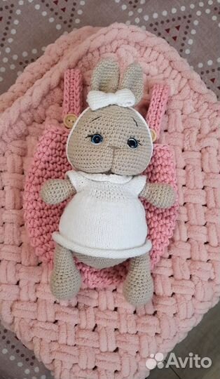 Вязаные игрушки ручной работы