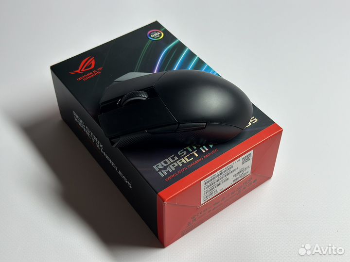 Беспроводная игровая мышь Asus ROG Impact ll
