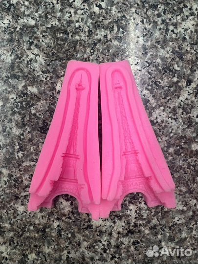 Молд силиконовый 3D эйфелева башня