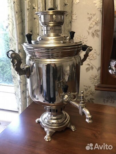 Тульский самовар на дровах 1956 года