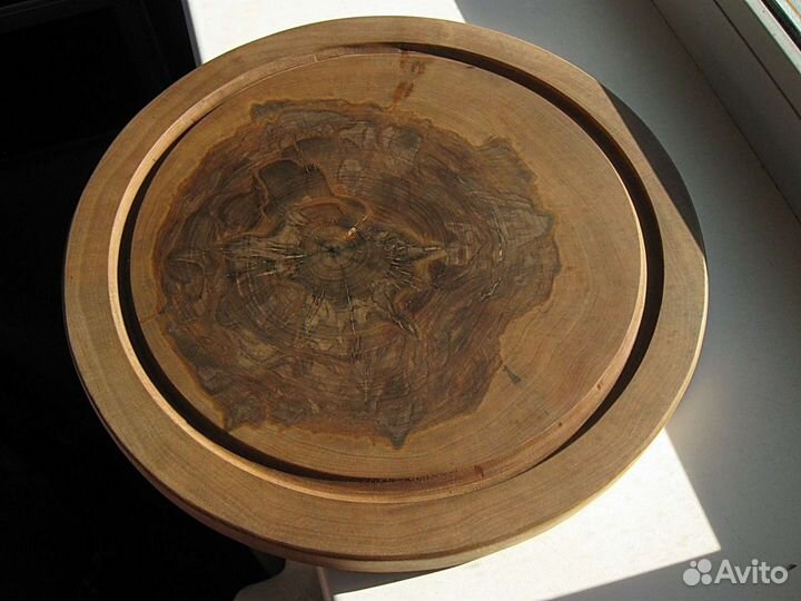 Торцевая разделочная доска из спила