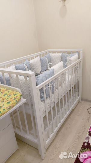 Бортики в детскую кроватку