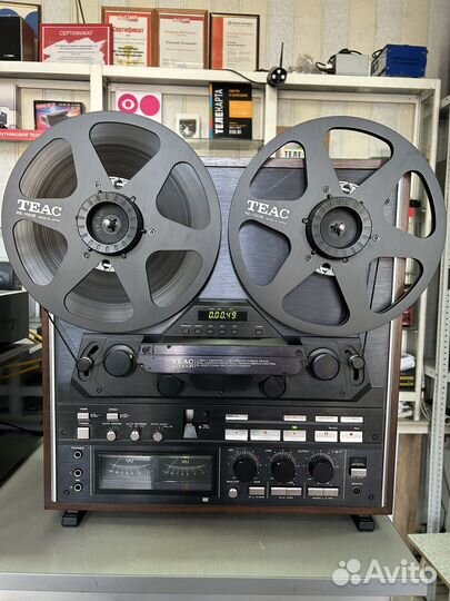 Катушечный магнитофон teac x 2000r BL