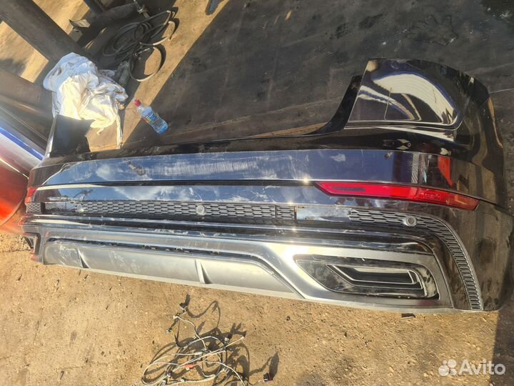 Задний бампер Audi Q8 s line
