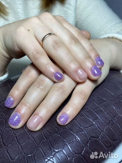 Маникюр с покрытием гель лаком