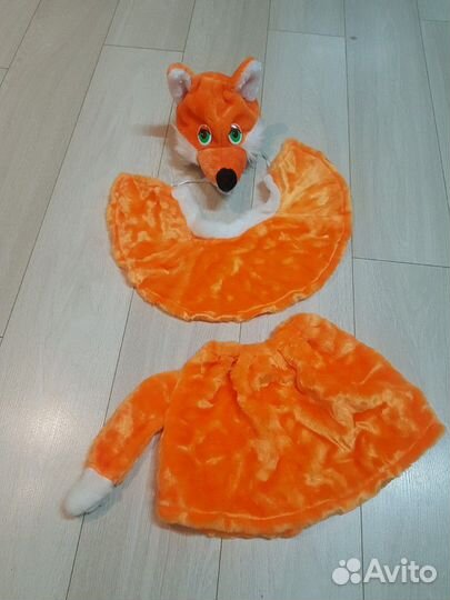 Новогодний костюм лисы