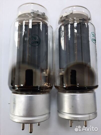 Радиолампы гм70 с медным анодом