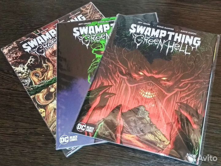 Комиксы Swamp Thing: Green Hell #1-3