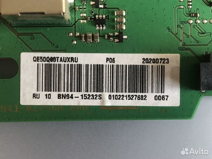 Main Board BN41-02756 Samsung QE50Q67TAU