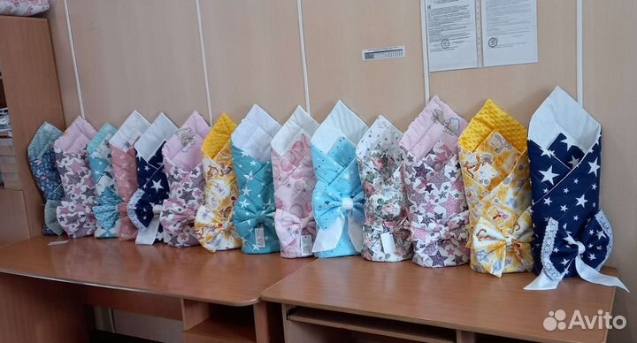 Конверт на выписку лето