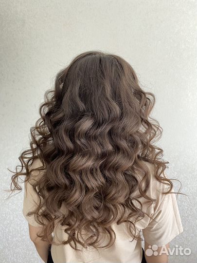 Укладка локоны