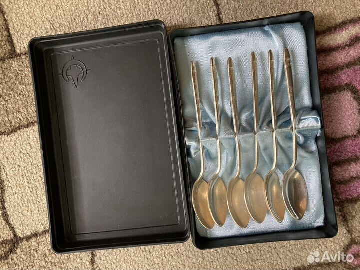 Мельхиоровые ложки кольчугин и ёлочка