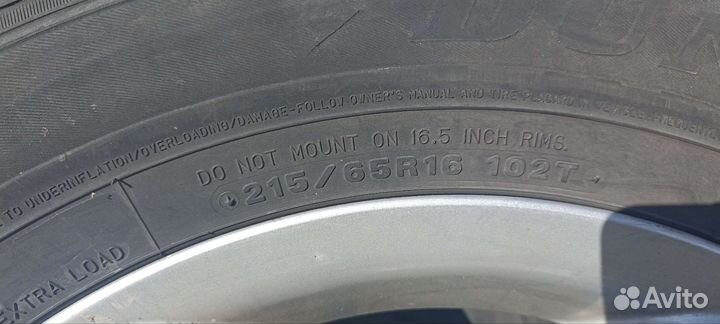 Колеса в сборе от ссангйонг 215/65 r16 Зимние