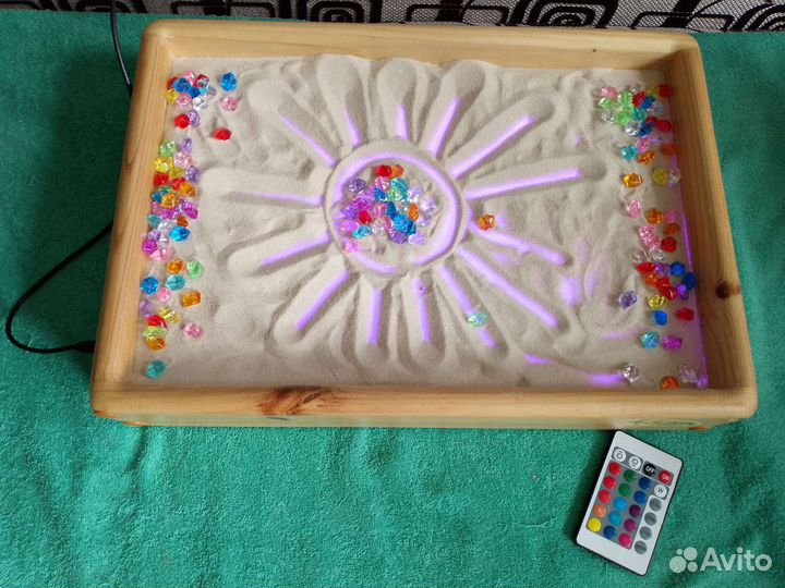 Планшет деревянный с песком. обмен