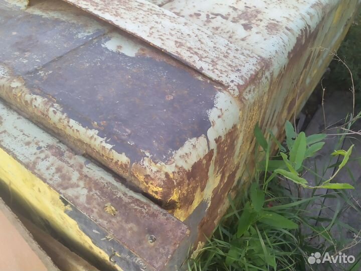 Емкость для воды металлическая бу