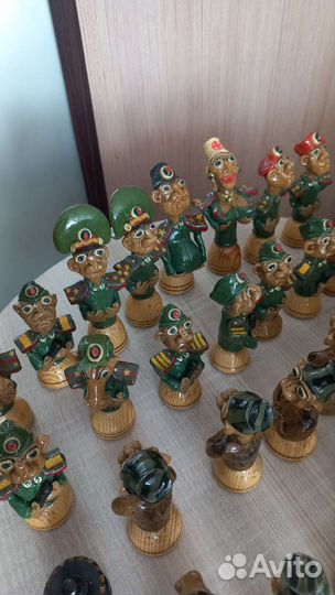 Фигурки для шахмат ручная работа