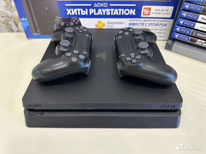 Sony PS4 Slim 2 Ревиязия 10/10 состояние