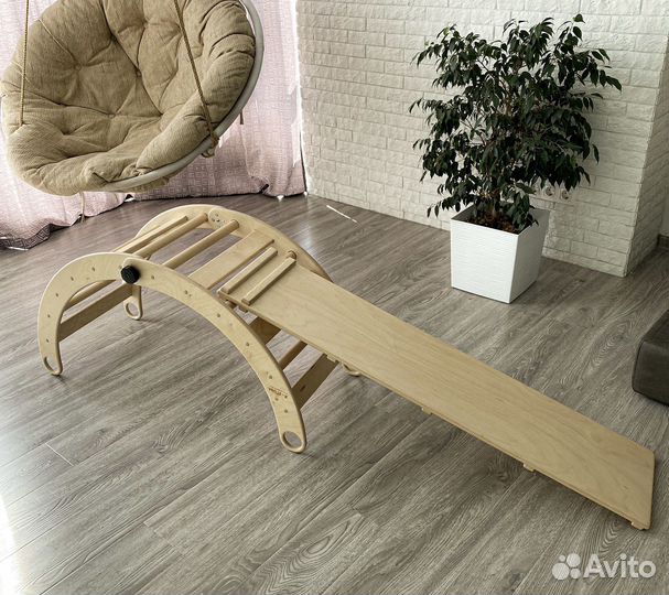 Лестница пиклера Качалка трансформер и горка