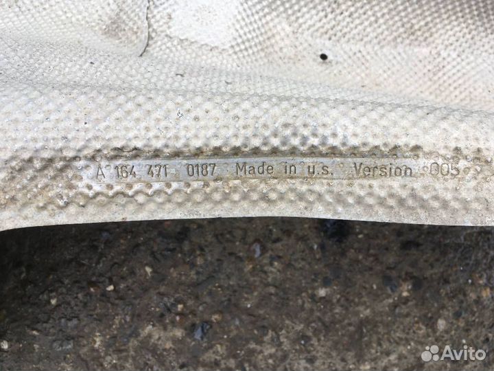 Экран тепловой Мерседес GL X164