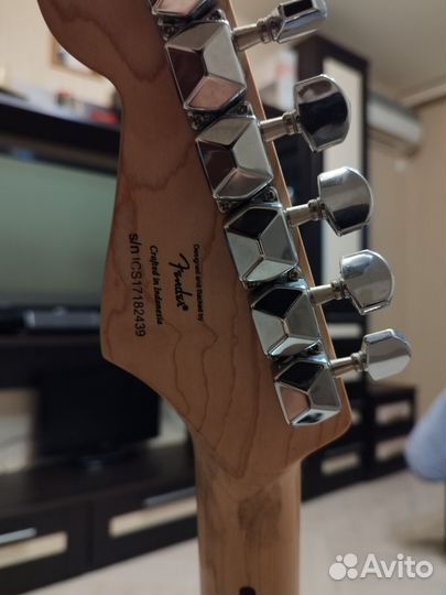 Электрогитара fender squier stratocaster HSS