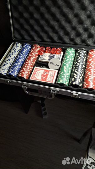 Набор для покера 300 фишек