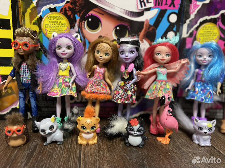 Enchantimals оригинальные куклы