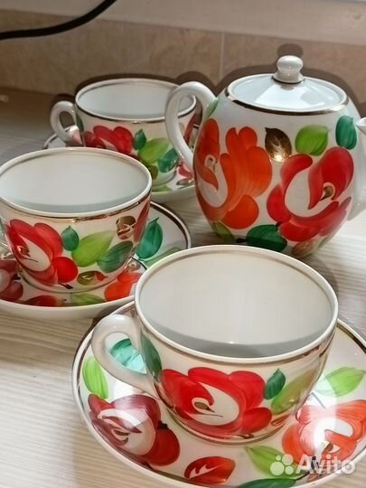 Чайный сервиз Песочное СССР