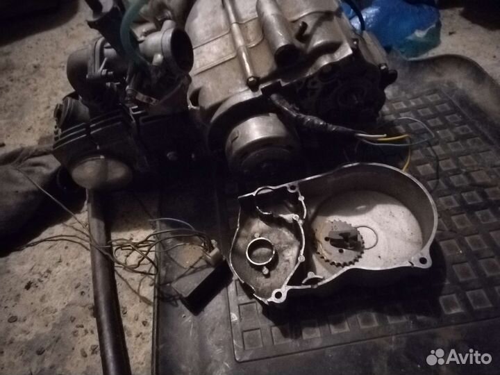 Двигатель ттр 125 разбор