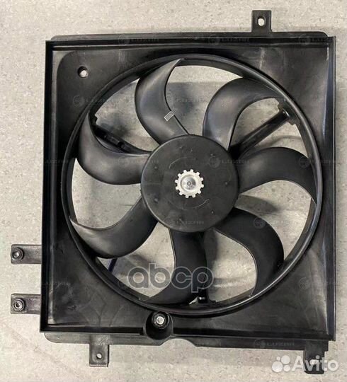 Вентилятор радиатора geely MK (06) (с кожухом)