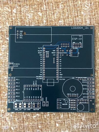 Плата универсальный контроллер теплицы AlexGyver