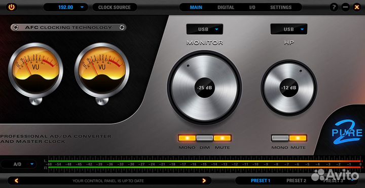 Аудиоинтерфейс Antelope Audio Pure2