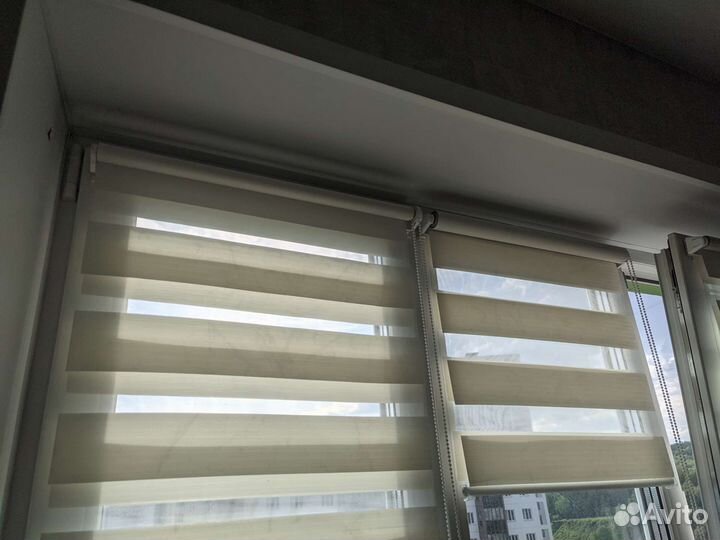 Рулонные шторы 3шт