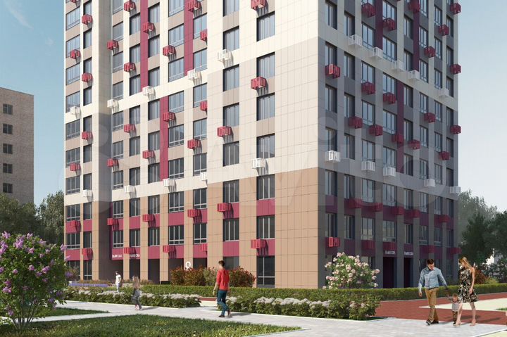 2-к. квартира, 56,5 м², 21/25 эт.