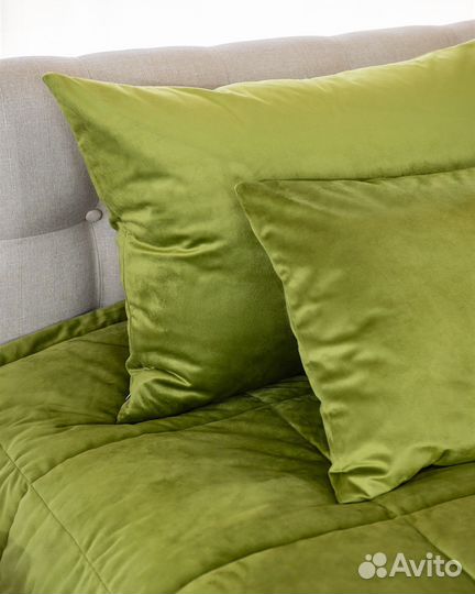 Покрывало бархат Беллиссимо Цитрон новое