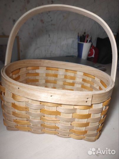 Корзина плетеная