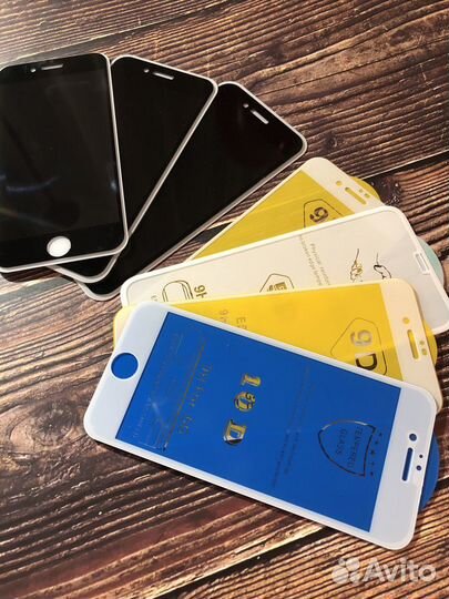 Защитные стёкла iPhone все модели