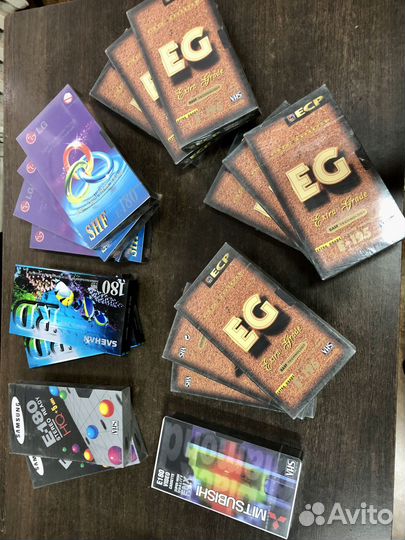 Видеокассеты новые запечатанные