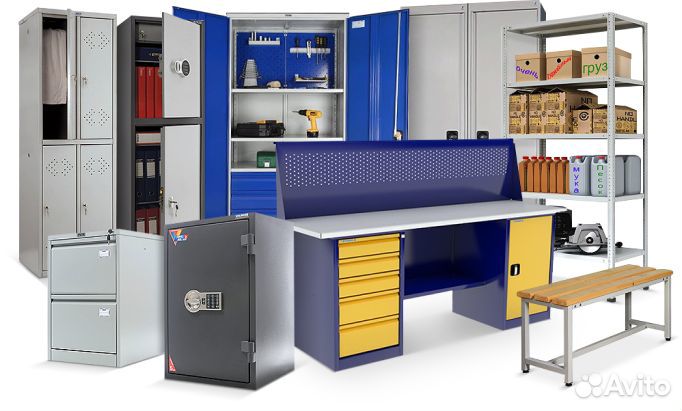Мебель металлическая для офиса, магазина, склада