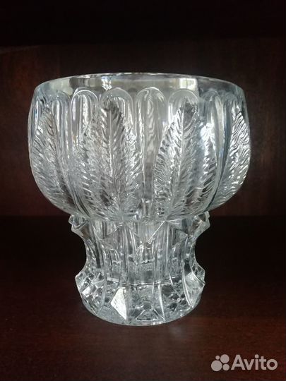 Хрустальная ваза чехия